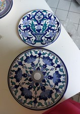 Sammler blaue keramik teller - blaue,