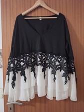 Neue Tunika gr.54 schwarz-weiss