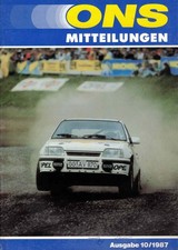 ONS Mitteilungen 10/1987