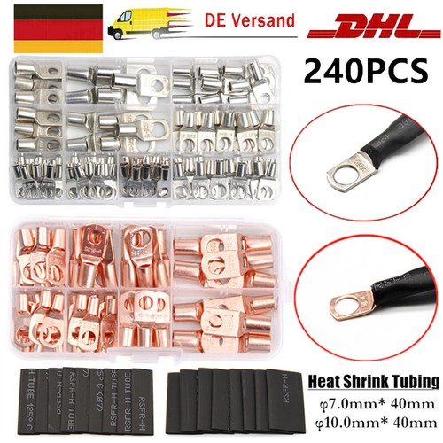 240x rohrkabelschuhe sortiment - rohrkabelschuhe,