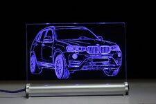 LED Leuchtschild graviert ist