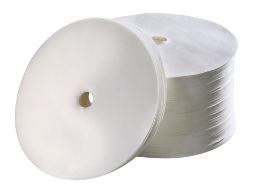 Rundfilterpapier 195mm 100 - rundfilterpapier, 195mm,