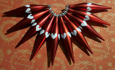 IKEA ~ Glaszapfen in rot ~