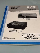 Original Sony Service Manual