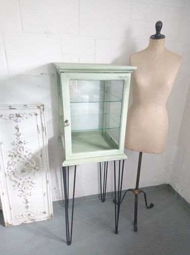 Vintage vitrine schrank - vintage,