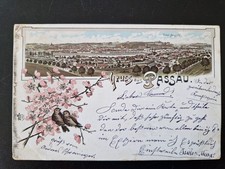 LITHOGRAPHIE GRUSS AUS AK