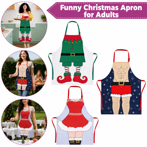 Weihnachts küchenschürze - weihnachts,