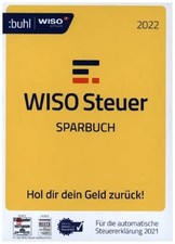 WISO Steuer-Sparbuch 2022 Steuererklärung 2021 automatisch gemacht GmbH CD-ROM