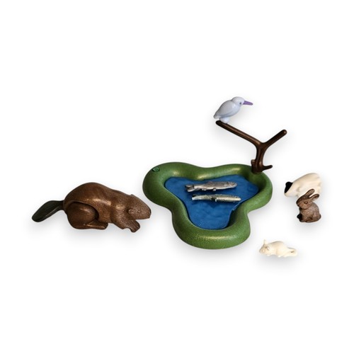 Playmobil teich tiere - teich,