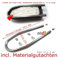 Cafe Racer Heckrahmen für