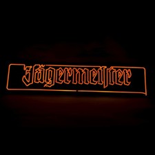 Jägermeister Leuchtreklame LED XXL Neon Licht Schild Reklame Tafel Wand Deko