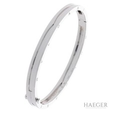 Bulgari B Zero Armreif Weißgold 750 / 18 Kt. GR 15