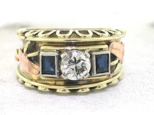 Brillant saphir ring - saphir,