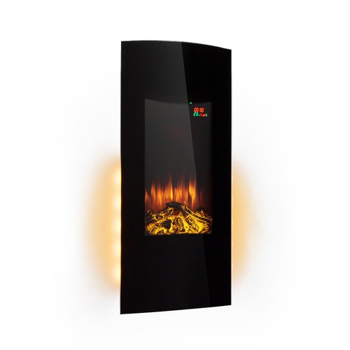 Elektrischer wandkamin kamin - wandkamin,