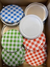 Twist Off Deckel - 25 Stück für Sturzgläser To82 Mündung Ø 82mm - Farben wählbar