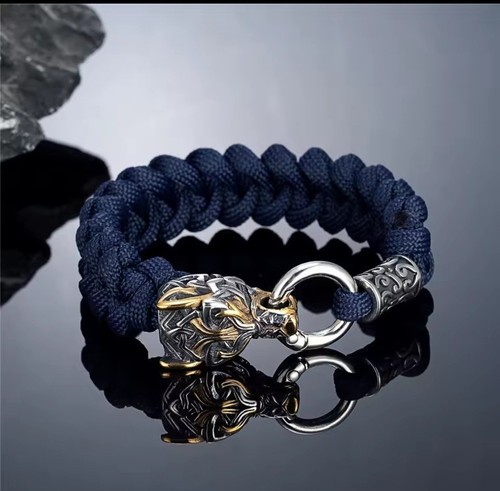 Paracord armband fenrir wolf - armband,
