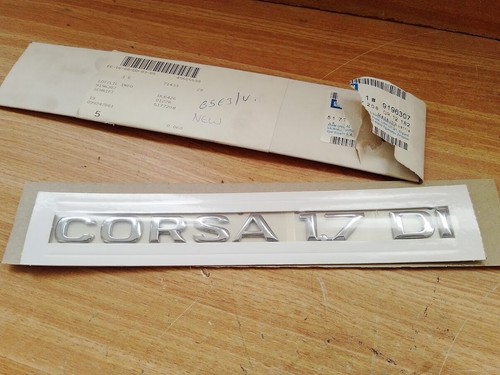 Emblem corsa für opel - 1.7,