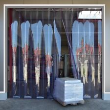 PVC Streifenvorhang Lamellenvorhang Vorhang Streifen Lamellen, 300x3 mm