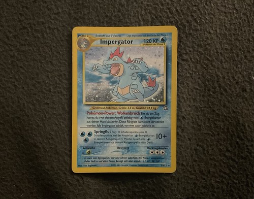 Impergator pokemon karte 111 - impergator,