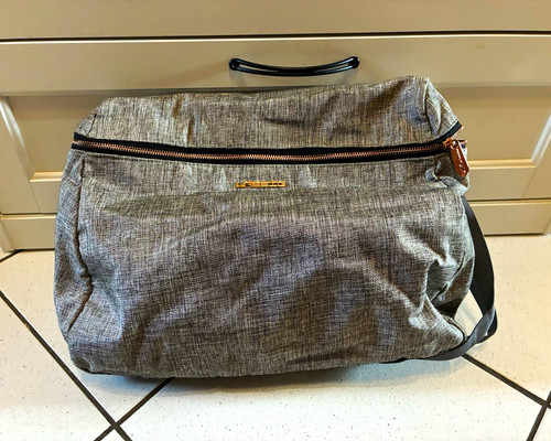 Lässig wickeltasche grau - lässig,