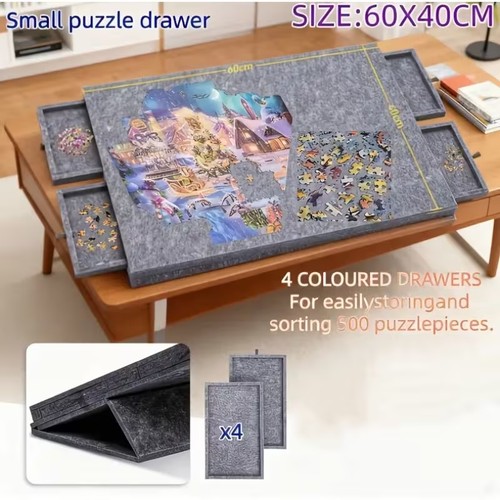 Puzzlebrett puzzletisch mit - puzzlebrett,