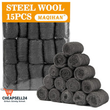 Stahlwolle 0000 15 Stück