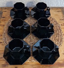 Arcoroc Octime 8-eckig schwarz