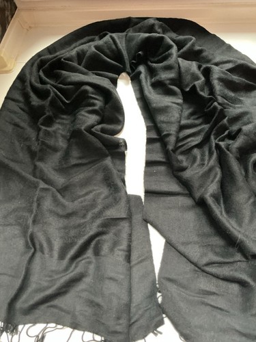 Schal unisex mit fransen x - mit,