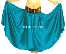 TMS DTeal Satinrock Bauchtanz