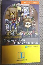 Lernkrimi Englisch: Einbruch