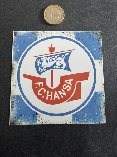 Hansa rostock aufkleber - rostock,
