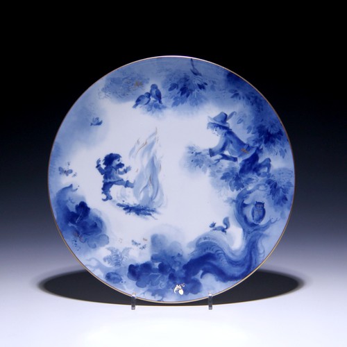 Meissen märchen wandteller - meissen,