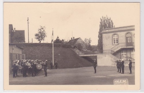 82036 photo postcard fire - 82036,