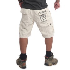 Yakuza Shorts Herren Sweatshorts SSB663 Farbe Weiß