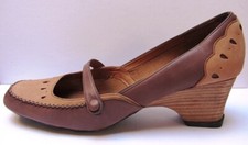 DAMEN KENNETH COLE REACTION SCHUHE PLATEAUSCHUHE COMFORT  LEDER GR.39 NEU WEDGES