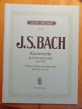 I.S.Bach Klavierwerke Busoni-
