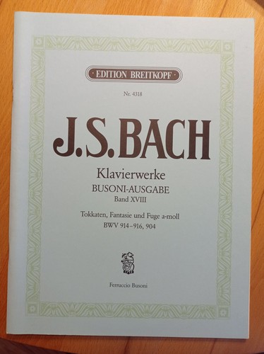 Bach klavierwerke busoni - klavierwerke, busoni-
