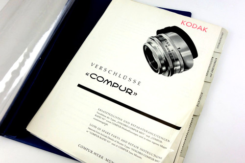 Kodak compur verschlüsse - compur,