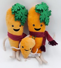 3 SUNKID Plüsch Kai Karotte Werbefigur Stofftier Figur Kuscheltier Möhre