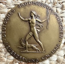 Bronze Medaille Jagdmuseum