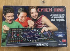 Catch Mag - Brettspiel - Plastwood - Magnetspiel - 2 bis 4 Spieler - Vollständig