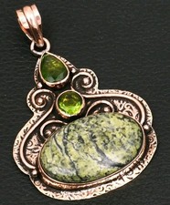 Grüner opal peridot ethno - opal/peridot,