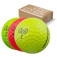 50 VICE PRO PLUS FARBMIX LAKE GOLFBÄLLE - AAAA QUALITÄT (PERLENQUALITÄT) 