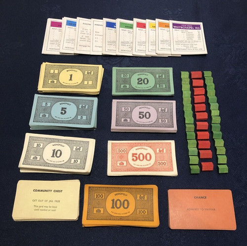 Vintage monopoly kein board - vintage, monopoly.
