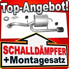 Endschalldämpfer für Toyota Urban Cruiser 1.33 01.2009-03.2016 Auspuff Endtopf