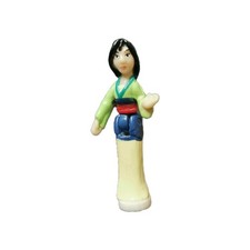Polly Pocket / Disney - Mulan Figur - 1997 - Bluebird - Mulans Palace