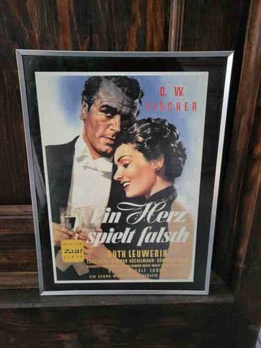 Altes filmplakat glasrahmen - altes, in