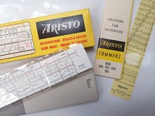 ARISTO Nr. 965 Commerz II Rechenschieber, Vintage - Made in Germany 1960er