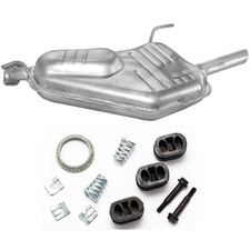 Endschalldämpfer Auspuff für Opel Vectra B 1.6-2.2i 100-145 PS + Anbausatz