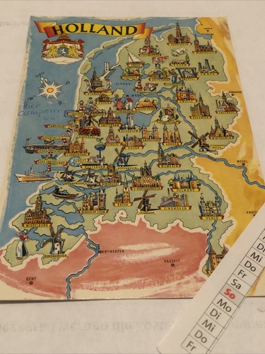 Map landkarte - ak, map,